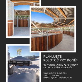 🍂 Podzim začal – čas na nové projekty! Plánujete kolotoč pro koně? Rádi s vámi vše projdeme – jednoduše a rychle. Co spolu...
